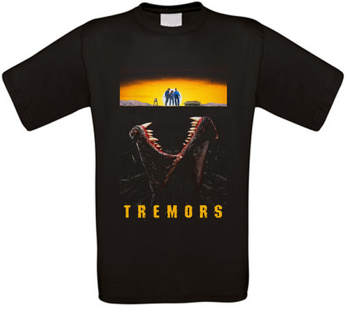 Shirt tremors nella terra - tremors,