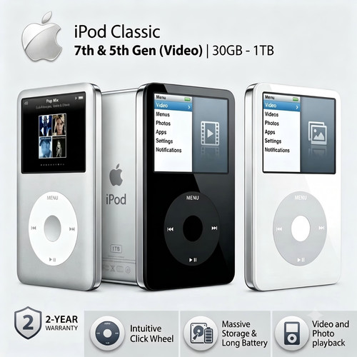 Nuovo ipod classic 7a - classic, 5a