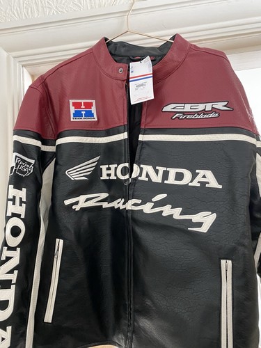 Giacca biker bifacciale honda - biker,