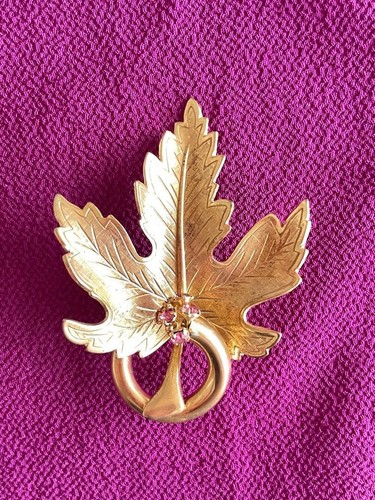 Spilla vintage oro - in, con