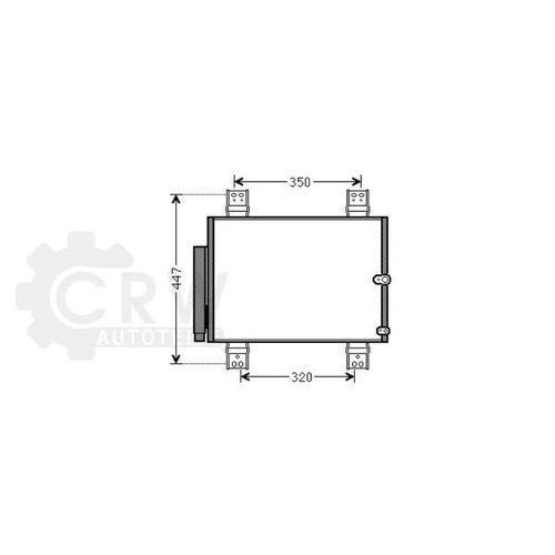 Condensatore climatizzatore - condensatore,