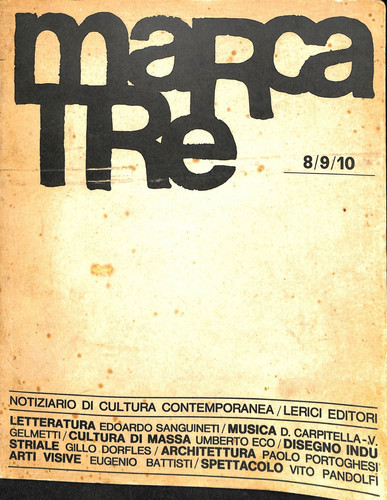 Marcatre 10 anno 1964 - anno,