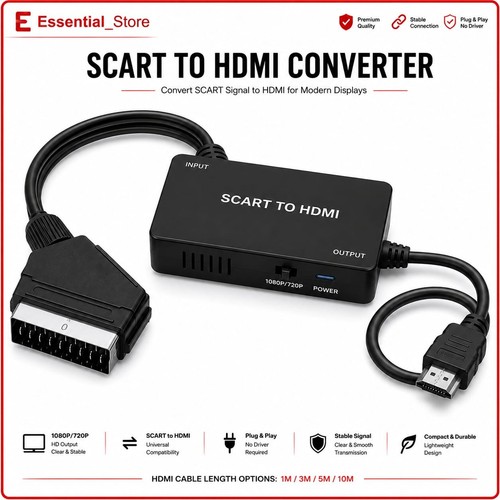 Scart convertitore hdmi - convertitore,