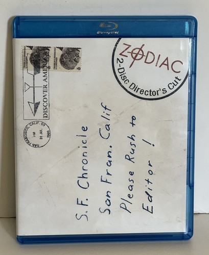 Zodiac blu ray disc - zodiac, disc,