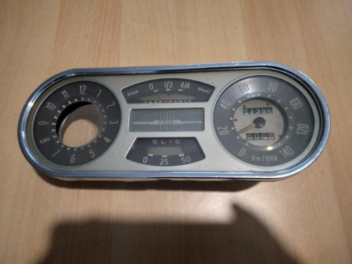 Fiat 1400 strumentazione - 1400,