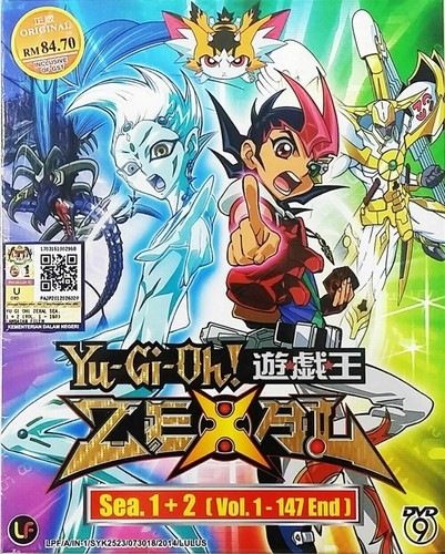 Dvd anime zexal - yu, oh!
