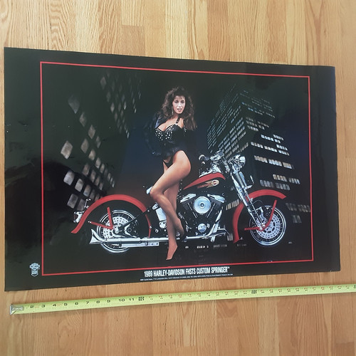 Poster vintage harley davidson - poster,