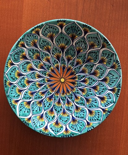 Piatto ceramica maiolica
