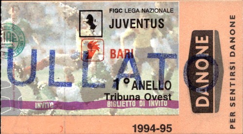 Biglietto stadio juventus bari - stadio,