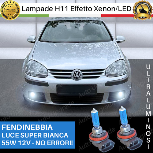 Coppia lampade h11 effetto led - h11,