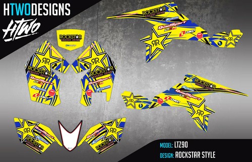Kit grafica suzuki ltz90 - kit, da