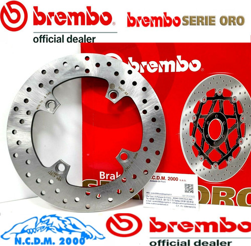 Disco freno brembo serie oro - freno,