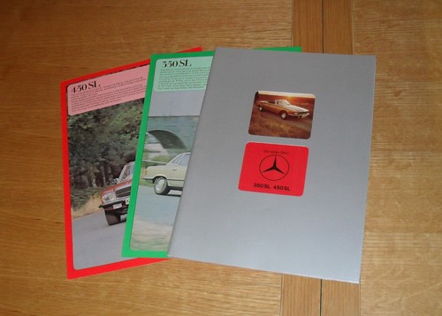 Brochure mercedes benz r107 - brochure,
