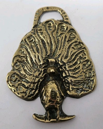 Apribottiglie ottone pavone - in,