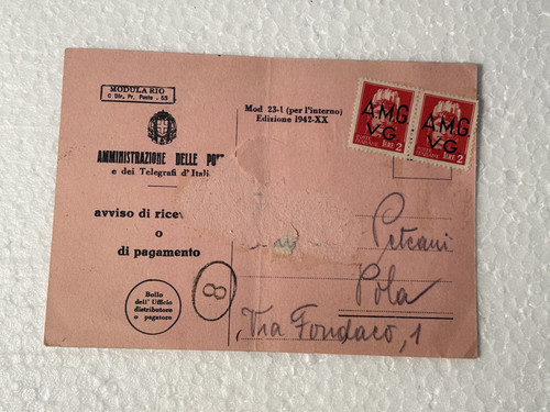 Amm poste telegrafi regno - telegrafi,