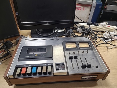 Cassettiera vintage teac - cassettiera,