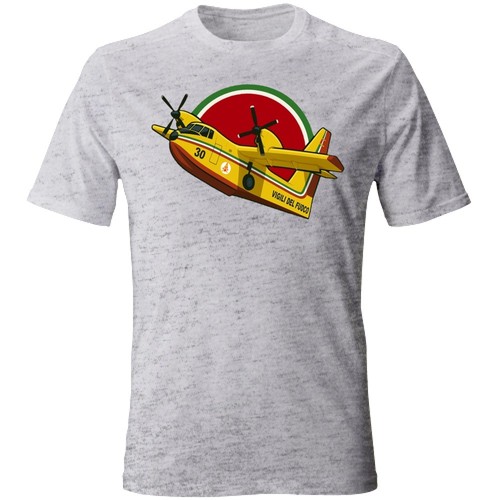 Shirt unisex canadair vigili - unisex,