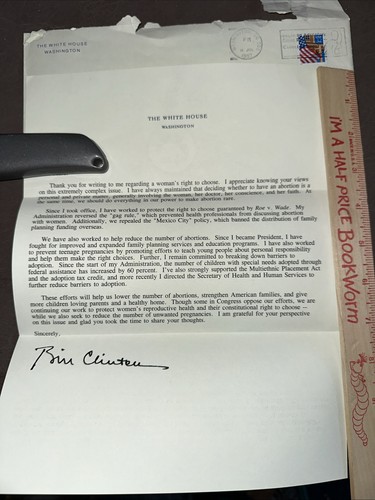 Bill clinton lettera - clinton,