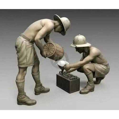 2pcs resin model kit - resin,