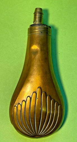 Antico corno polvere bombola - polvere,