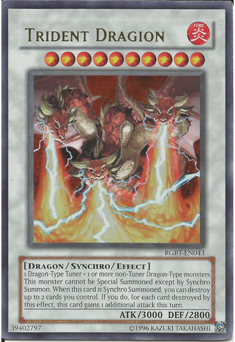 Yugioh drago tridente - drago,