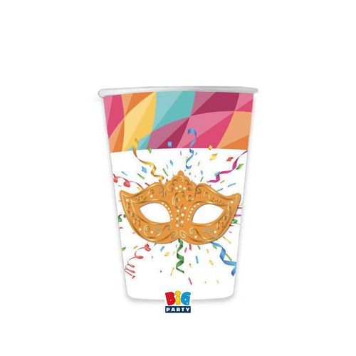 Bicchieri 200 carnival mix - bicchieri, cc
