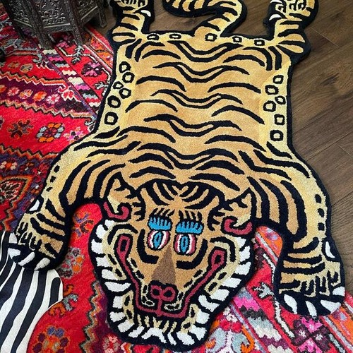 Tappeto tigre tibetana