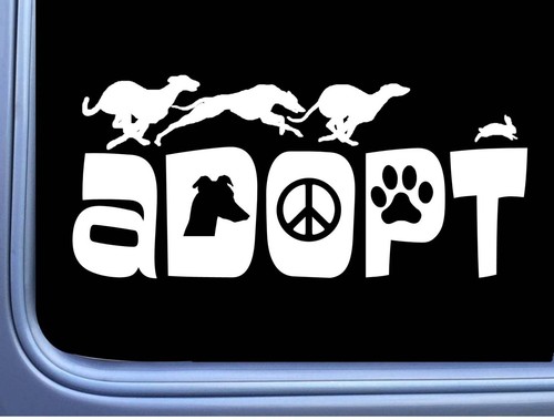 Adesivo greyhound adopt - greyhound,