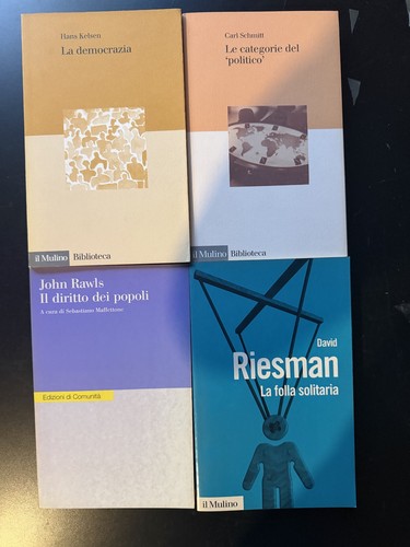Lotto libri filosofia politica