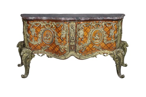 Monumental grand inlaid bronze - monumental,