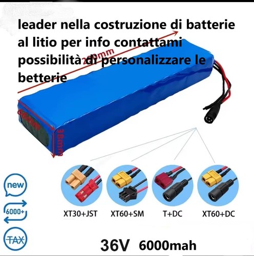 Batteria volt 6ah 36v - 36,