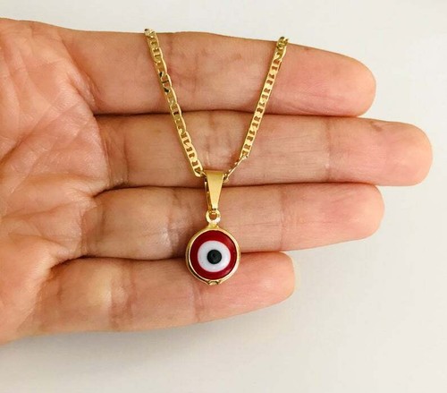 Collana con ciondolo malocchio