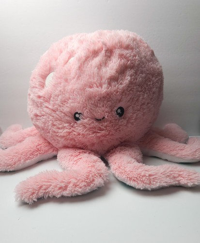 Peluche polpo felice - , rosa