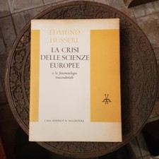 Husserl crisi delle - husserl,
