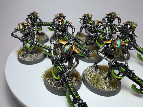 Necron warriors x10 miniature - necron,
