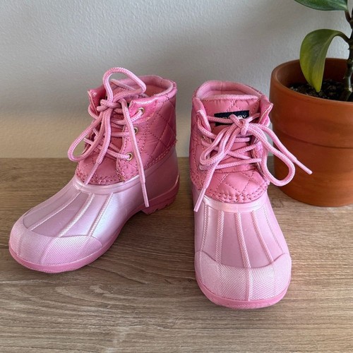 Stivali sperry rosa neve - stivali,
