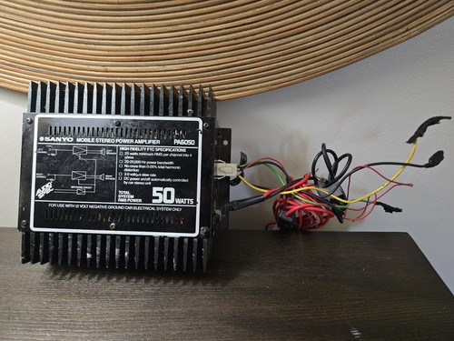 Amplificatore sanyo - amplificatore, fi