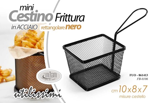 Cestino frittura cestello - frittura,
