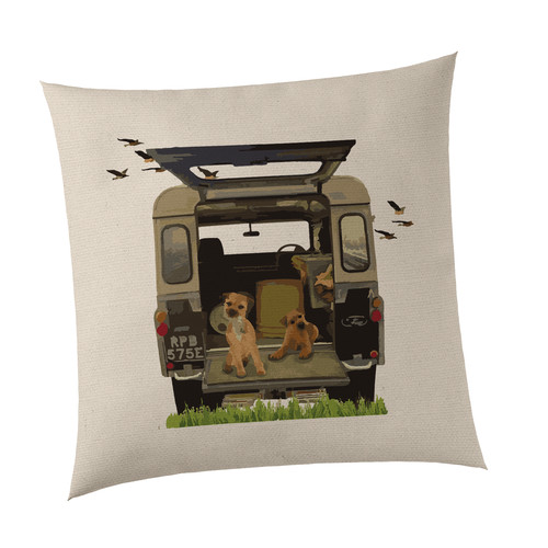 Border terrier cuscino per - cuscino,