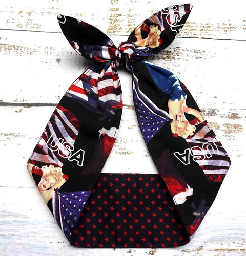 Usa flag pin girl - usa,