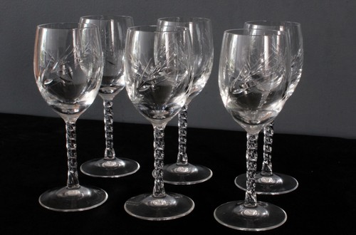 Verres vin cristal - vin,