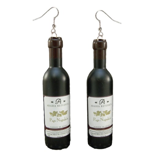 Orecchini bottiglie vino - bottiglie,