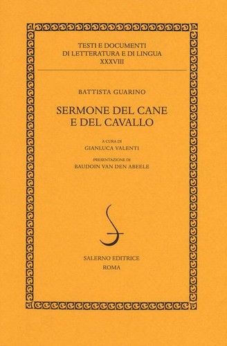 Sermone del cane cavallo - del,