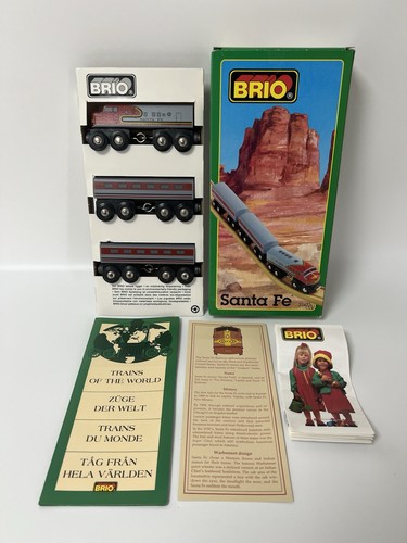 Treno vintage brio santa - treno,