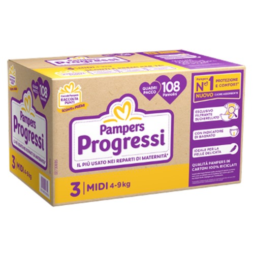 Pannolini midi pampers - pannolini, tg.3