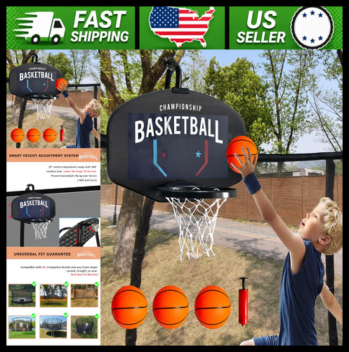 Trampolino canestro basket - canestro, da