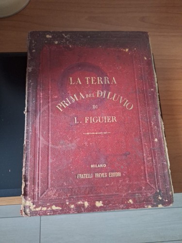 Antico libro luigi - figuier, la