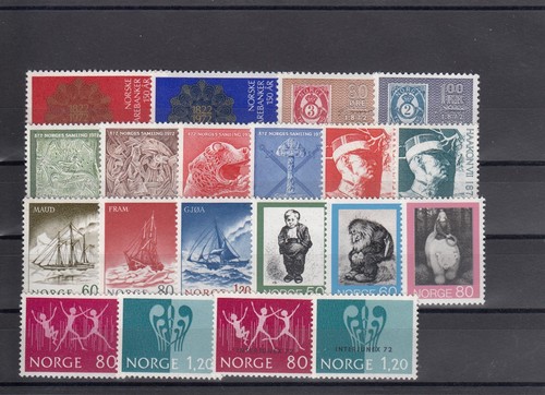 Norvegia 1972 buon set - , di