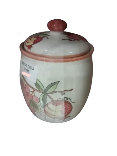 Biscottiera ceramica - in,
