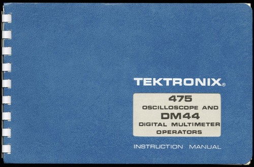 Tektronix 475 oscilloscopio - tektronix,
